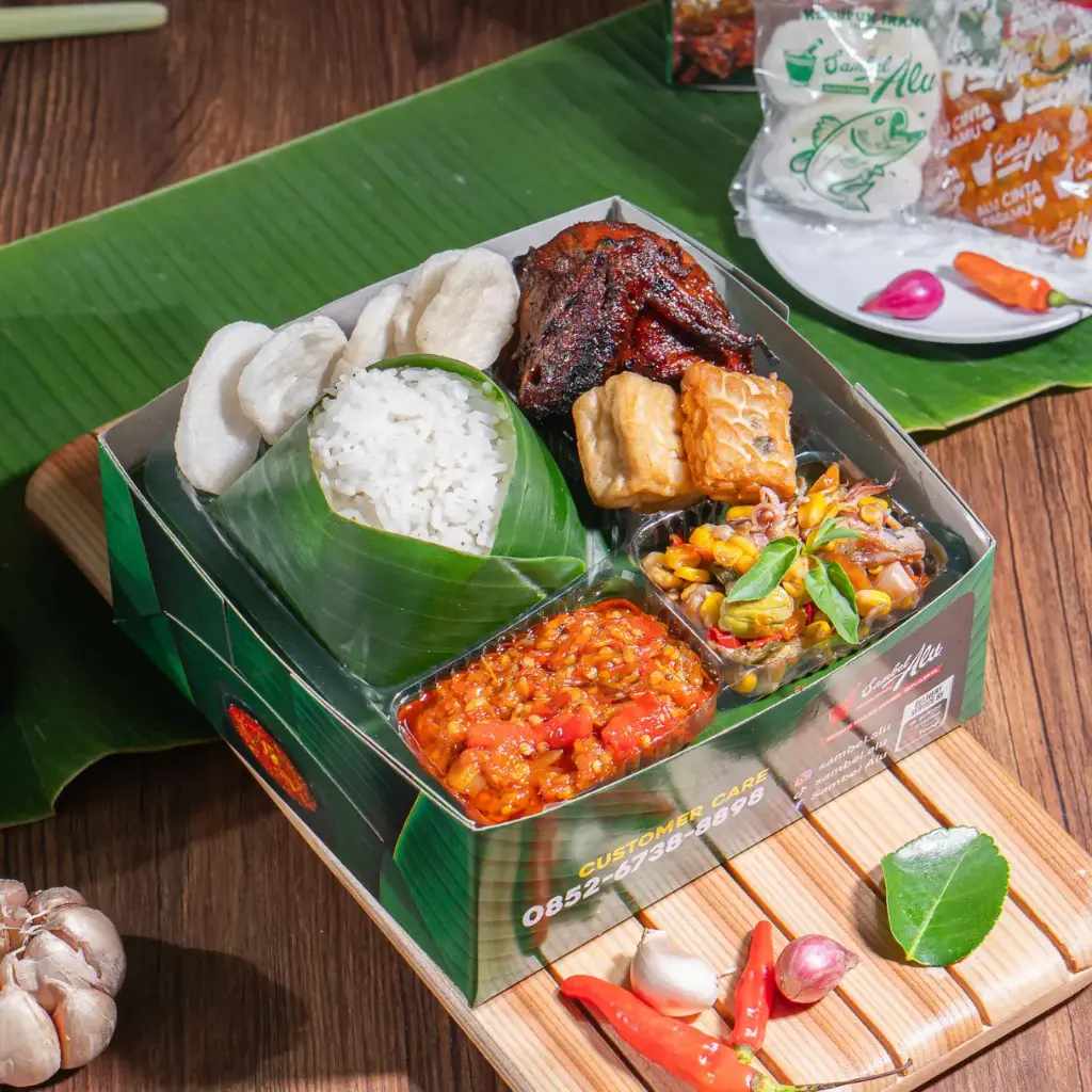 Nasi Kotak Paket Komplit