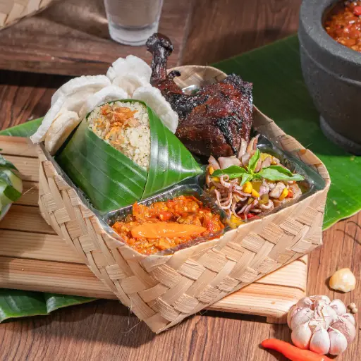 Nasi Besek Paket Original