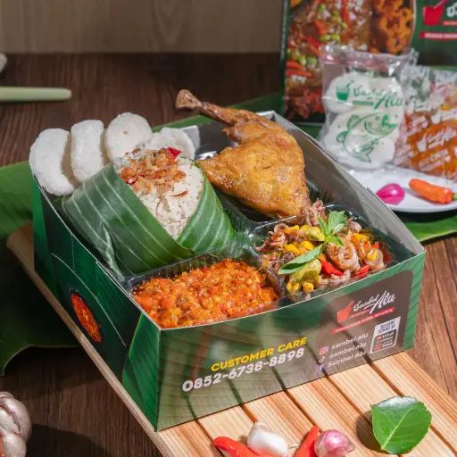 Nasi Kotak Paket Cumi