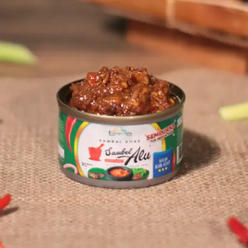 Sambel Alu Kemasan Ikan Asap
